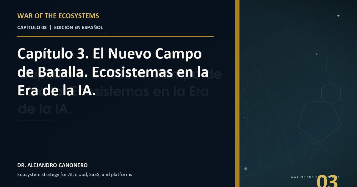 Capítulo 3. El Nuevo Campo de Batalla. Ecosistemas en la Era de la IA.