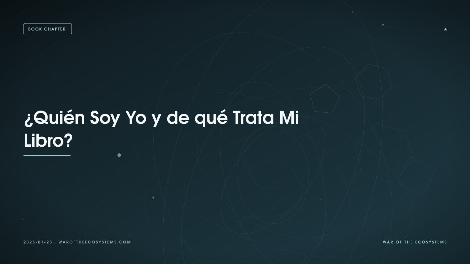 Quién Soy Yo Y De Qué Trata Mi Libro